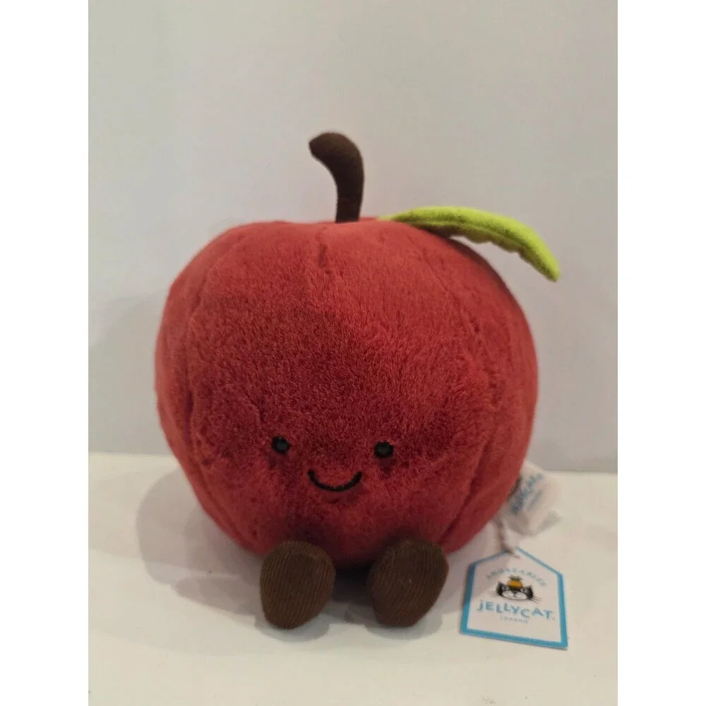 Jellycat Amuseables Apple Plush Stuffed Toy Brand New